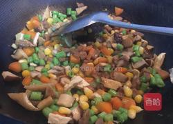 苋菜田园炒饭的做法图解15