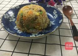 苋菜田园炒饭的做法图解18
