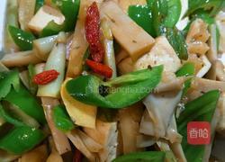 野小笋煮豆腐的做法图解7