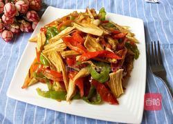 辣椒炒腐竹的做法图解11