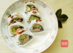腊味芝士寿司的做法图解6