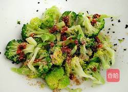 香辣西兰花的做法图解4