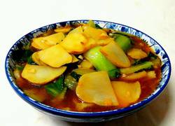 土豆烧油菜