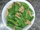 干鱿鱼炒荷兰豆