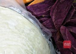 紫红薯漩涡派的做法图解1