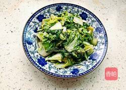 醋溜小白菜的做法图解8