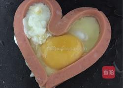 鸟巢鸡蛋饼 火腿煎蛋的做法图解11