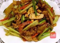 芹菜炒香干的做法图解10