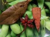 卤料碰毛豆