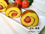 草莓蛋糕卷