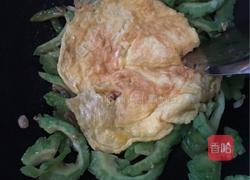 苦瓜炒蛋的做法图解6