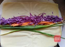 蔬菜卷的做法图解4