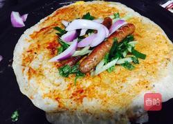 煎饼果子的做法图解5