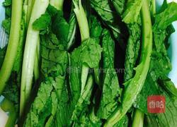 醋拌爽口春菜（瘦身功效）的做法图解1