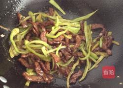 青椒牛柳的做法图解10