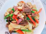 杂菌牛肉片