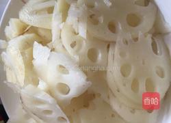 炒藕片的做法图解2