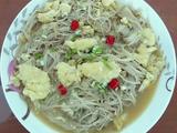 金针菇炒蛋