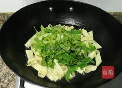 豆皮青菜肉丝汤的做法图解6