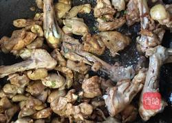 鸡腿炖豆角的做法图解4