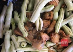 鸡腿炖豆角的做法图解5