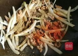 辣炒五彩肉丝的做法图解5