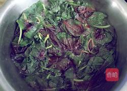 红糖苋菜汁面包的做法图解2