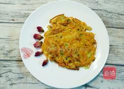 土豆丝茄子饼的做法图解7