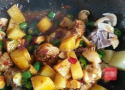 土豆烧鸡的做法图解3