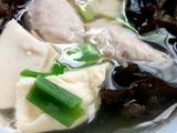 豆腐木耳肉丸汤