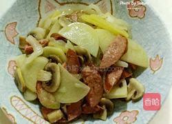 孜然土豆炒红肠的做法图解5