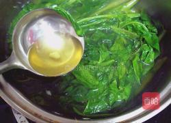 上汤苦麻菜的做法图解4