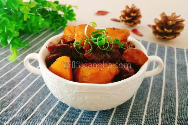 红烧牛肉炖土豆的做法_红烧牛肉炖土豆的做法