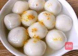 蜜豆桂花汤圆的做法图解9