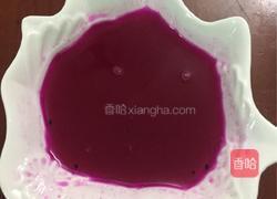 火龙果紫薯西米卷的做法图解8