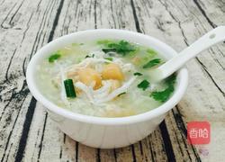 干贝冬菜银鱼粥（潮汕经典海鲜粥）的做法图解12