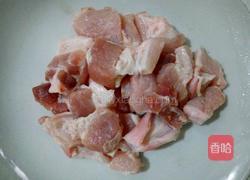 豆角干烧五花肉的做法图解2