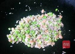 豆角火腿炒饭的做法图解11