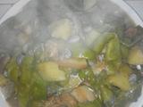 五花肉炖豆角土豆