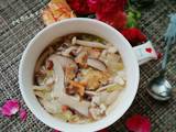 鲜菇油渣汤
