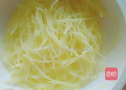 土豆丝炒饼的做法图解4