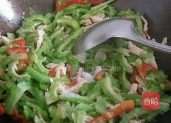 鸡丝苦瓜的做法图解5