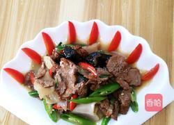 野生竹耳炒驴肉的做法图解3