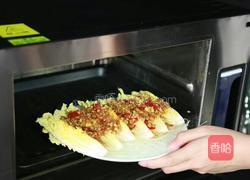 蒜蓉粉丝蒸娃娃菜的做法图解8