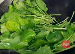 素炒菠菜的做法图解2