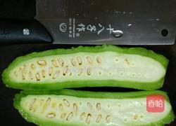 凉拌苦瓜的做法图解2