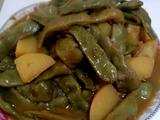 豆角炖土豆