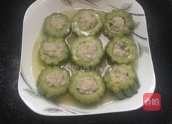 苦瓜酿肉的做法图解10