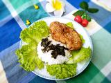 海苔鸡排饭