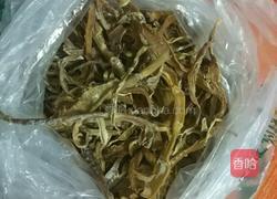 小炒野笋干的做法图解1